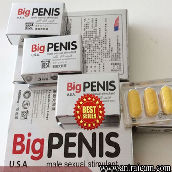 Kích dục sinh lý nam giới bằng thuốc cường Big Penis
